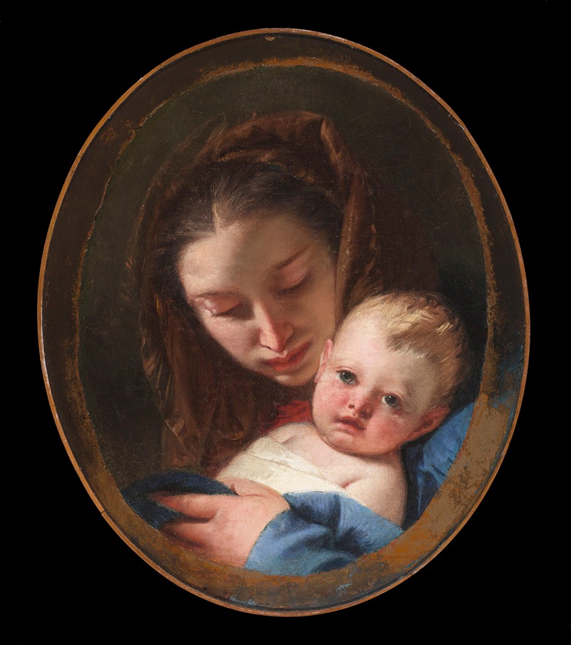 Giovanni Battista Tiepolo - Madonna and Child
