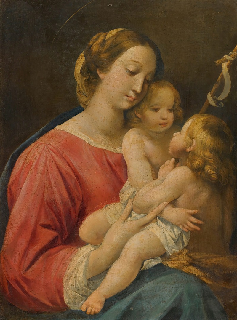 Giuseppe Cesari - The Madonna And Child With The Infant Saint John The Baptist