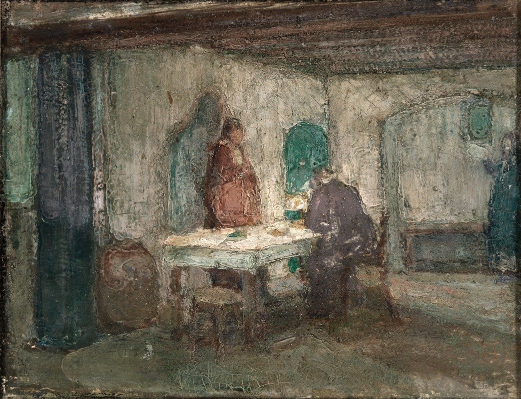 Henry Ossawa Tanner - And He Disappeared out of Their Sight