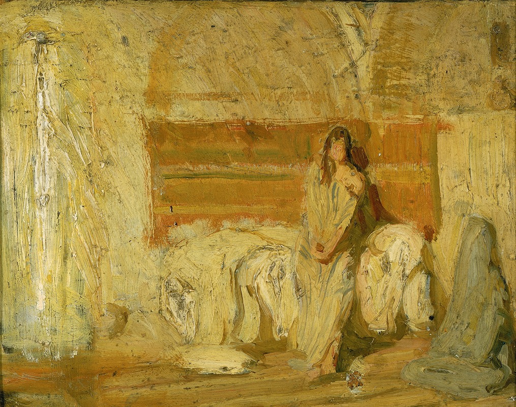 Henry Ossawa Tanner - Study for the Annunciation