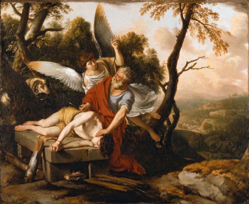 Laurent de la Hyre - The Sacrifice of Isaac