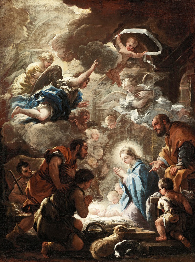 Luca Giordano - Adoration of the Shepherds