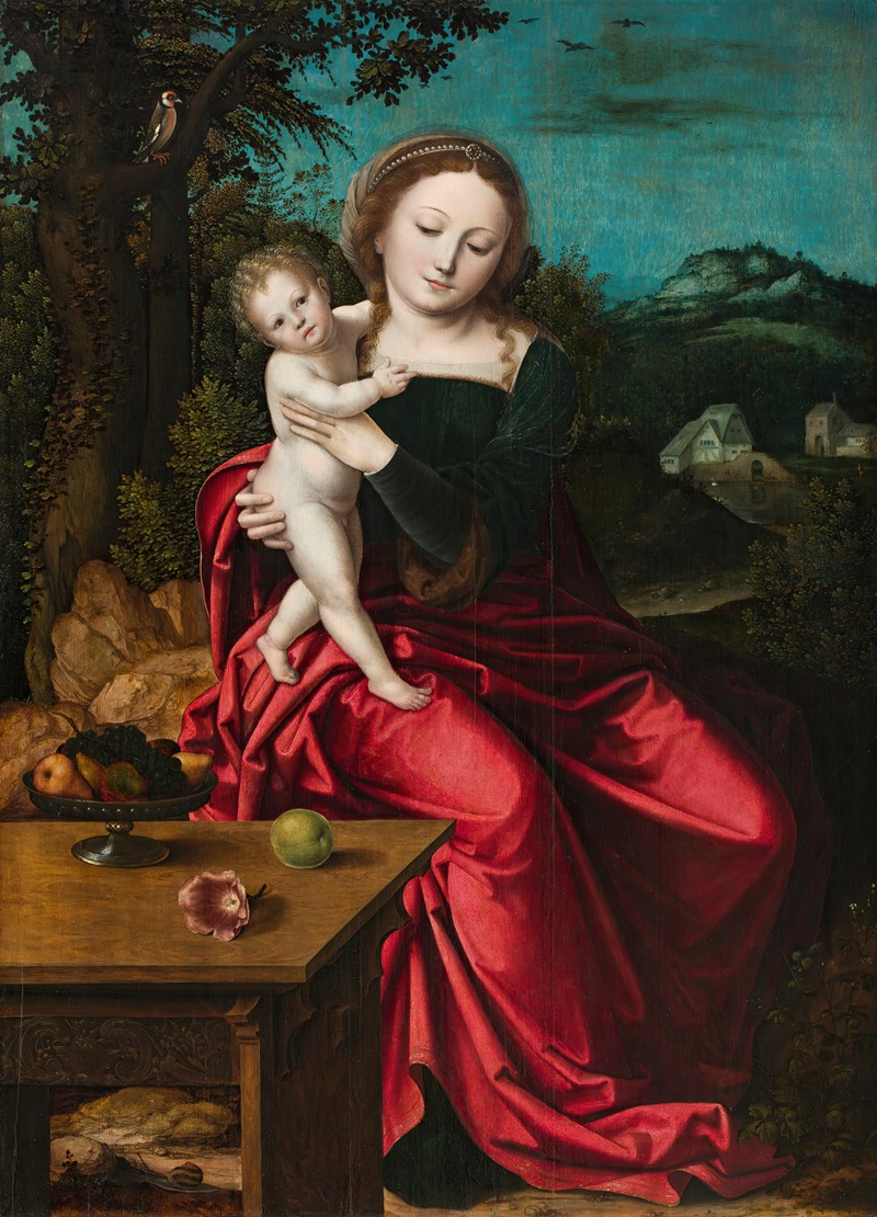 The Master of the Parrot - Madonna and Child