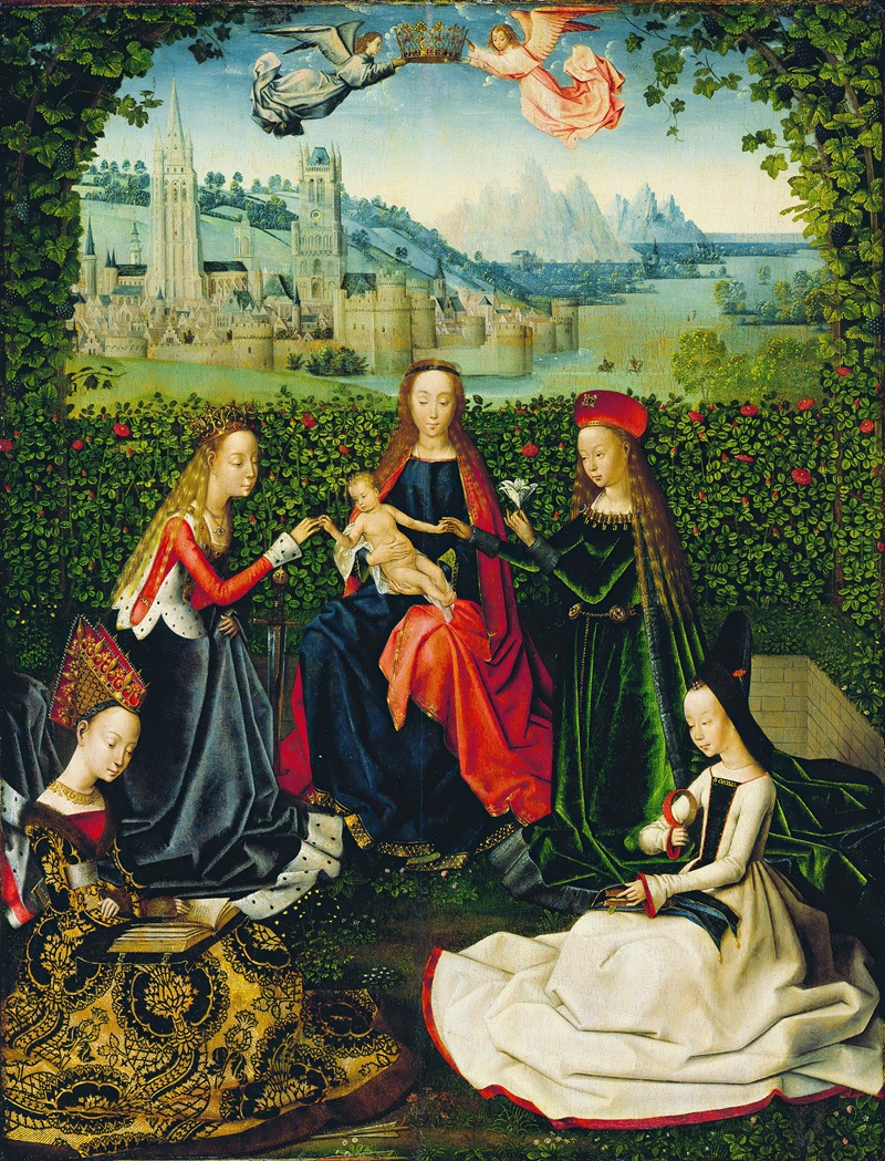 Master of the St. Lucy Legend - Virgin of the Rose Garden