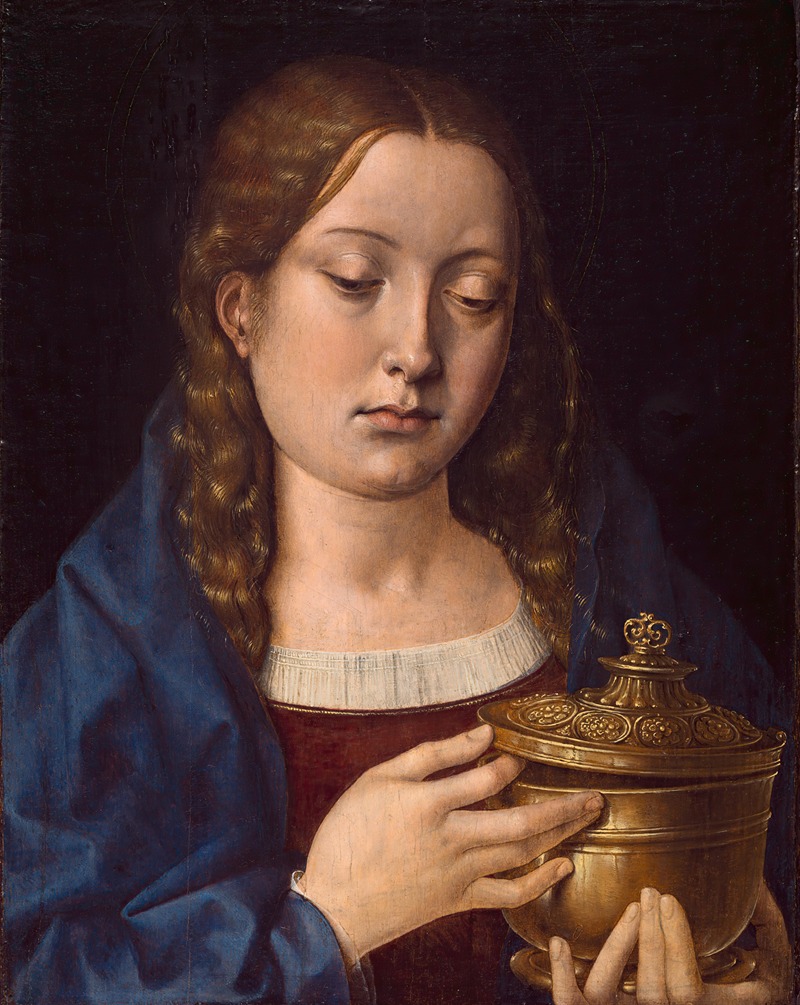 Michel Sittow - Catherine Of Aragon As The Magdalene