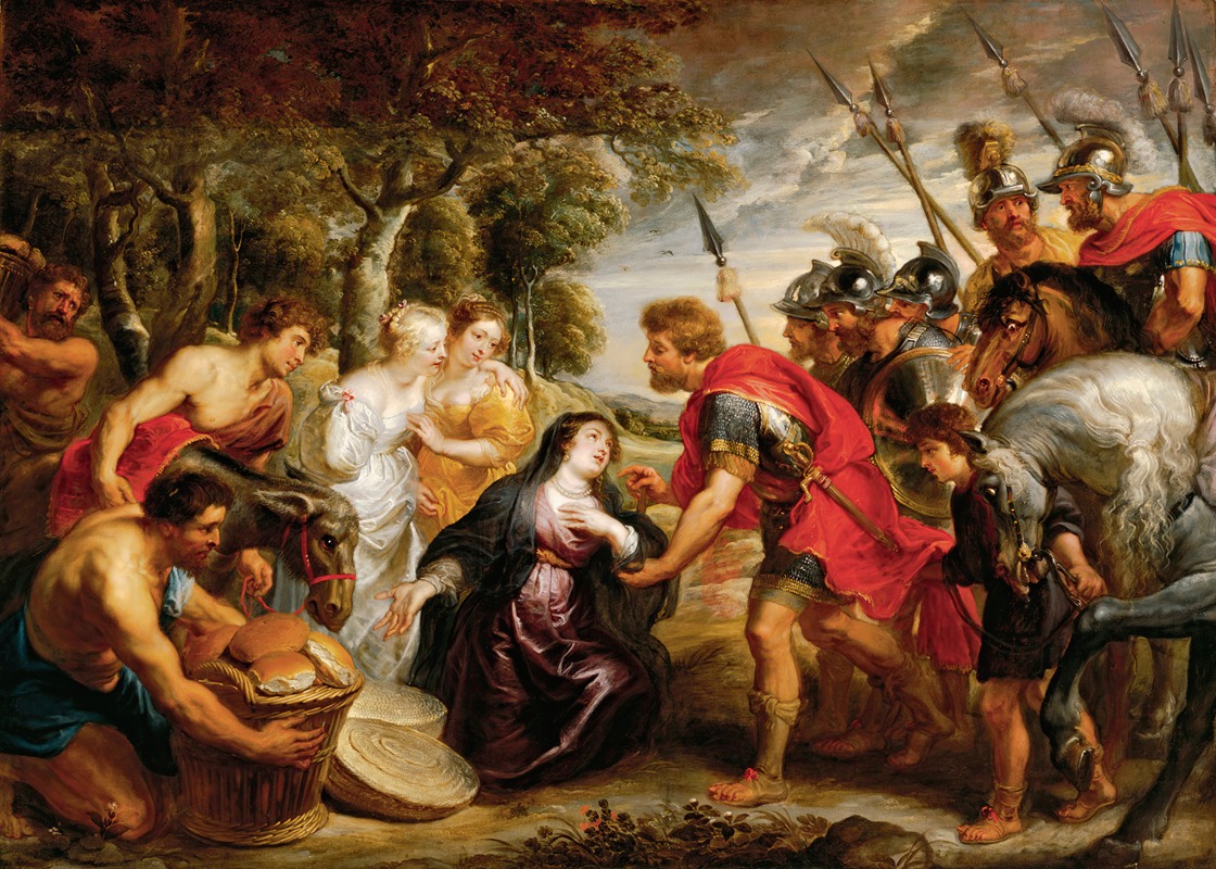 Peter Paul Rubens - The Meeting of David and Abigail