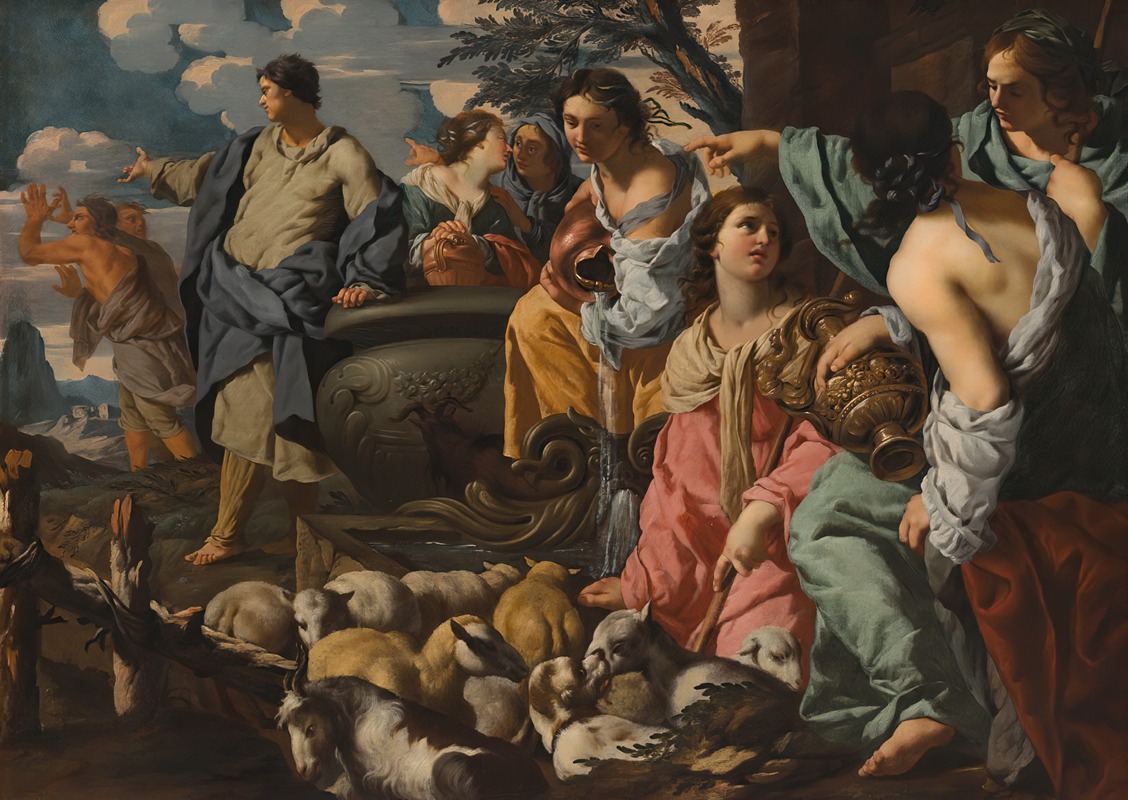 Sigismondo Coccapani - Moses And The Daughters Of Jethro