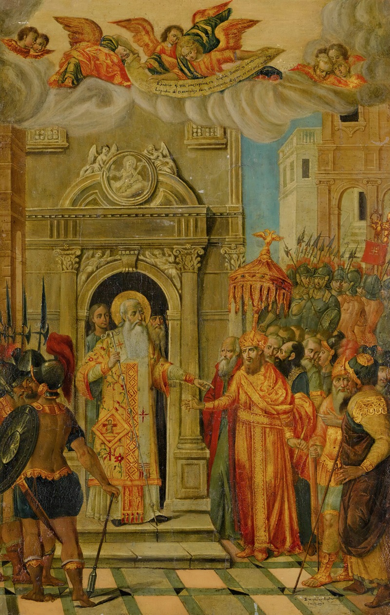 Spyridon Ventouras - Scene From The Life Of Saint John Chrysostom