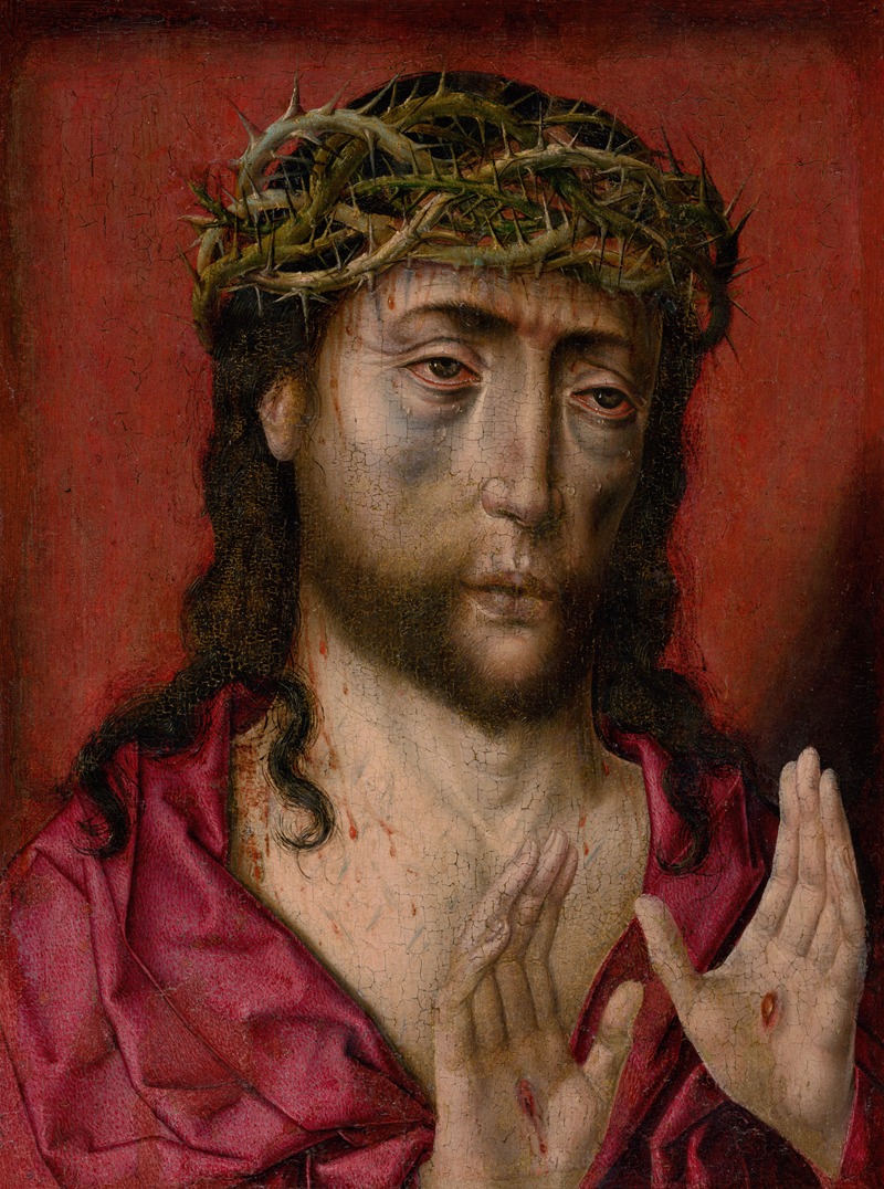 Albrecht Bouts  - Christ with the Crown of Thorns (Tortured Christ)
