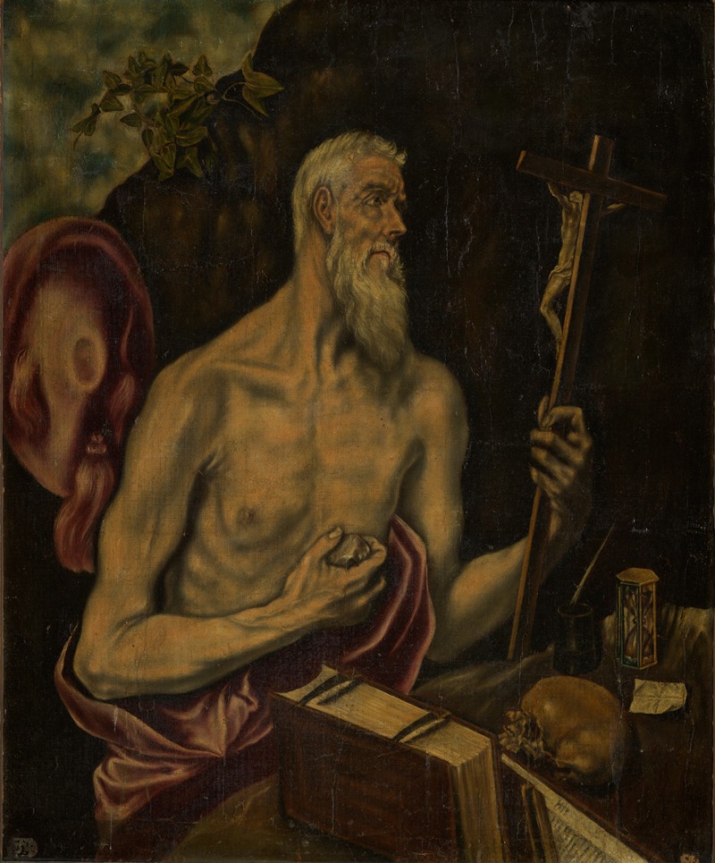 El Greco (Domenikos Theotokopoulos) - St Jerome in Penitence