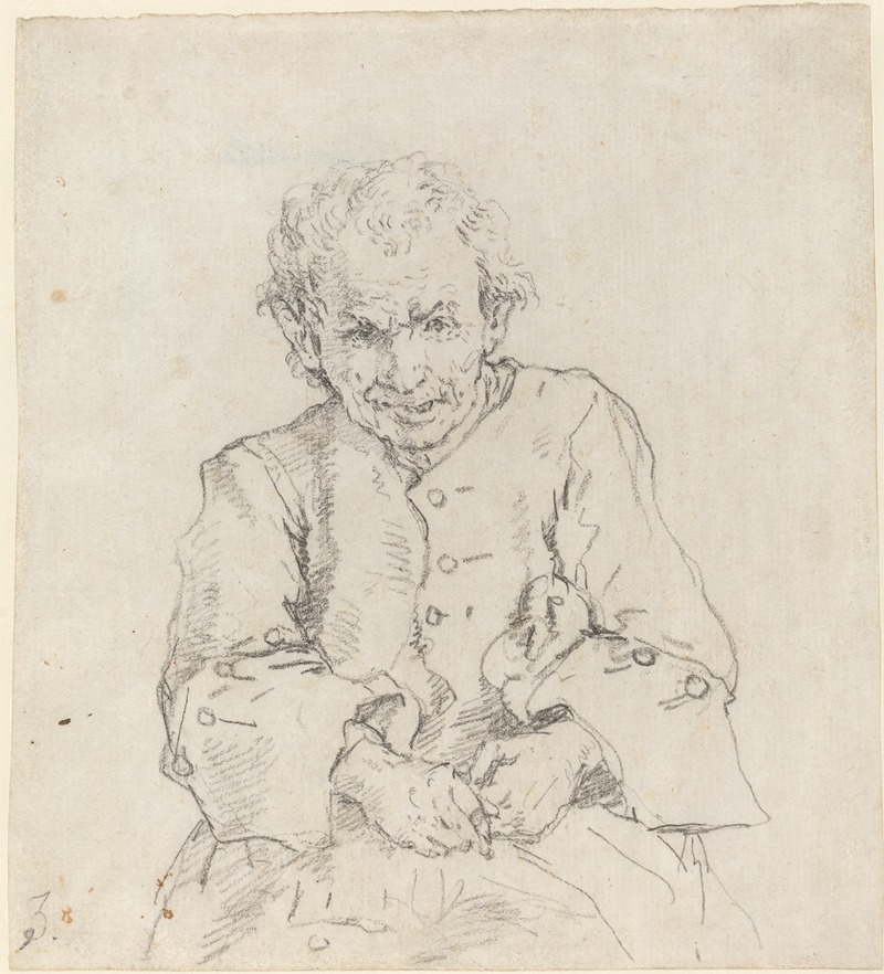 Francesco Zuccarelli - Seated Peasant