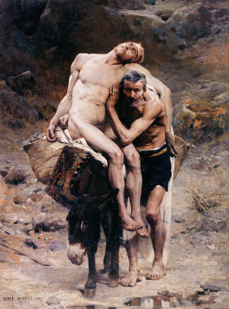 Aimé Morot - The Good Samaritan