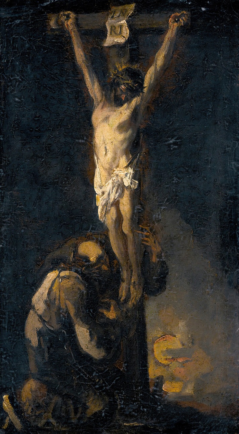 Alessandro Magnasco - The Crucifixion