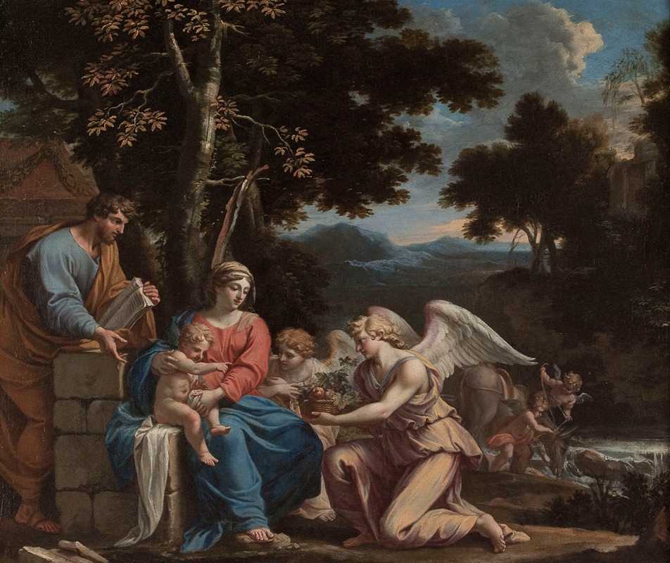 Charles Poerson - Rest on the Flight into Egypt