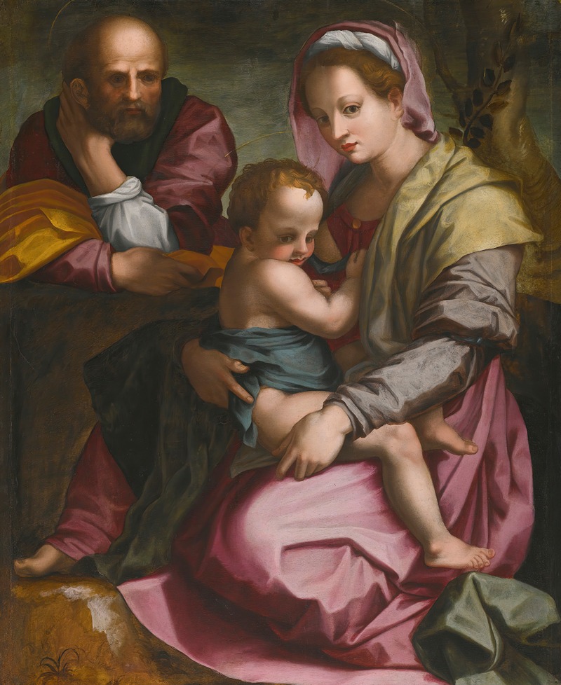 Follower of Andrea del Sarto - The Holy Family