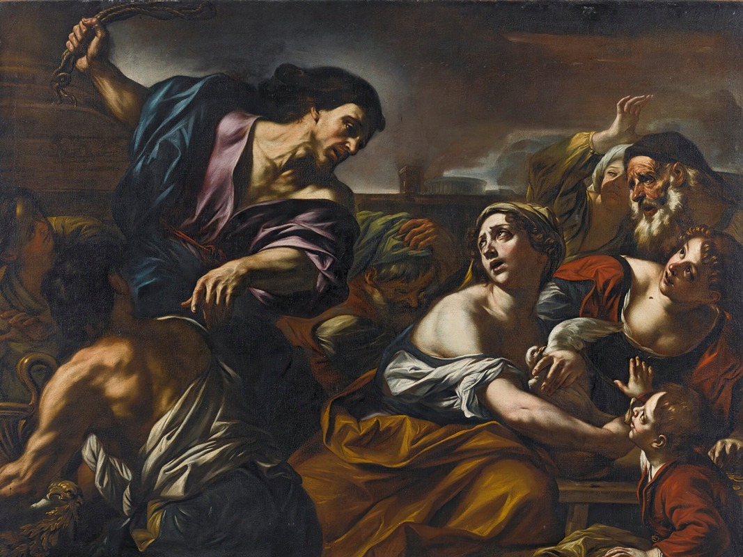 Giovanni Battista Beinaschi - The Expulsion From The Temple