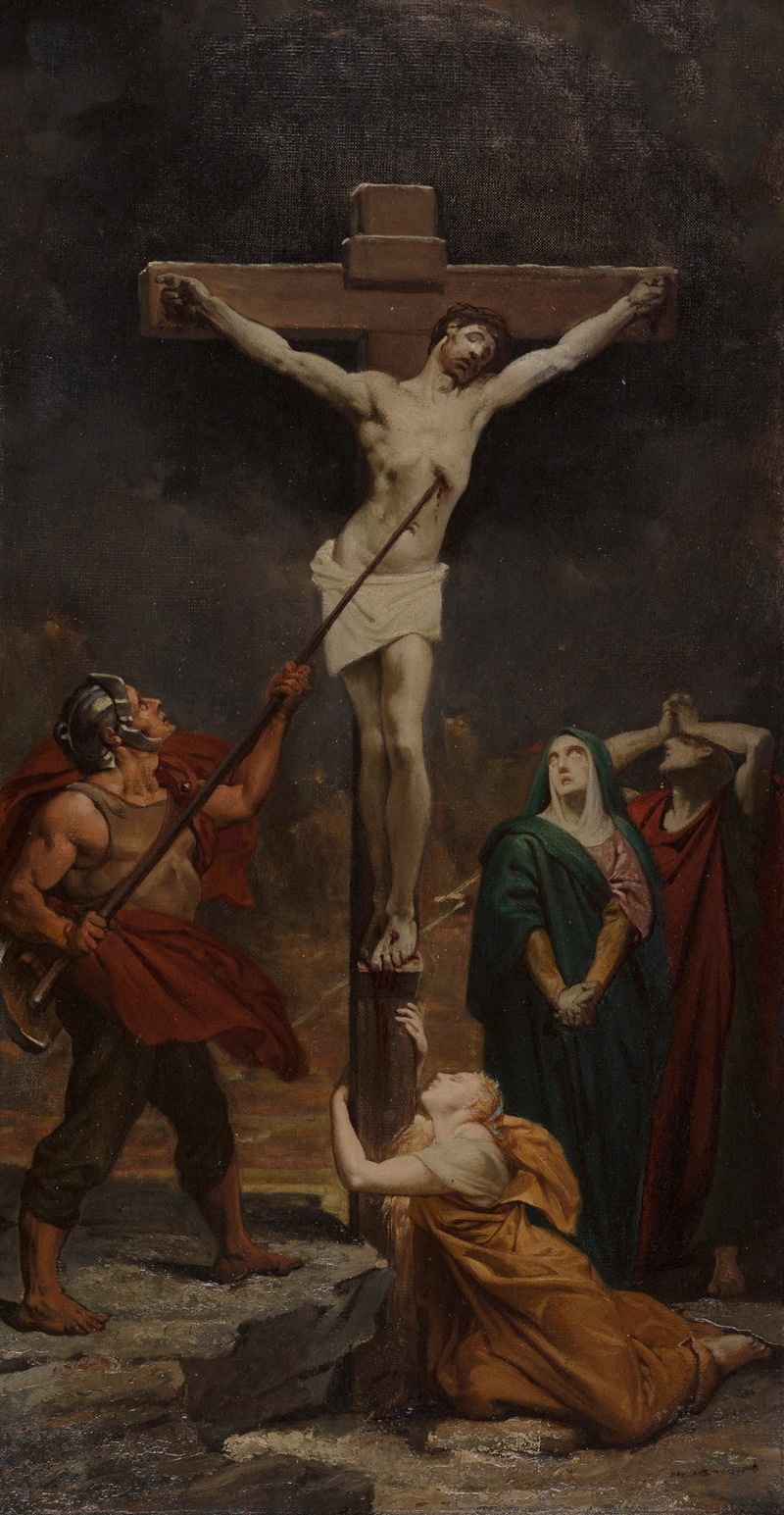 Jules-Joseph Dauban - Christ on the Cross