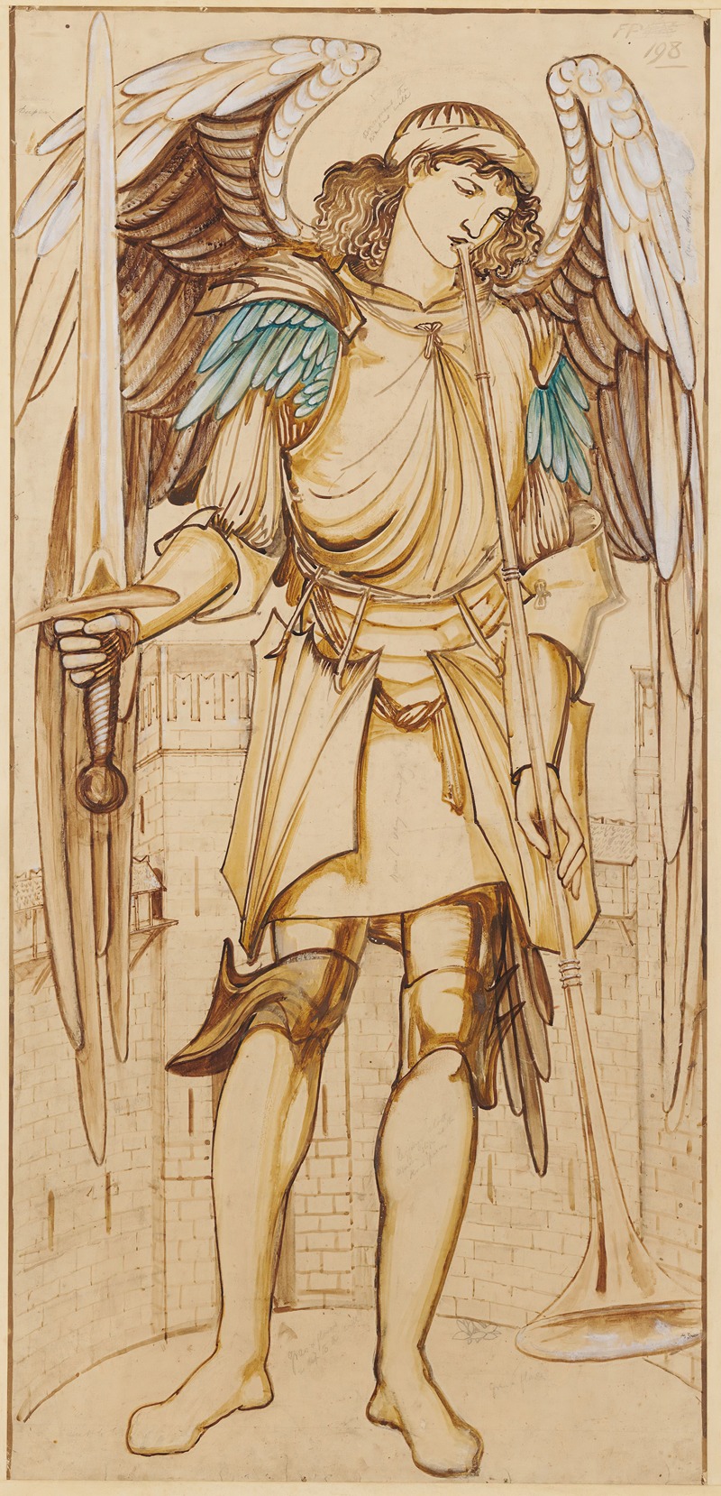 Sir Edward Coley Burne-Jones - The Angels of the Hierarchy – Archangeli