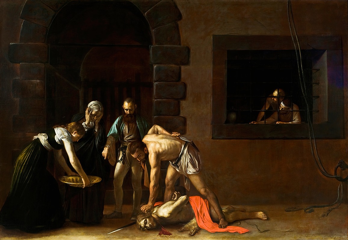 Caravaggio - The beheading of St. John the Baptist