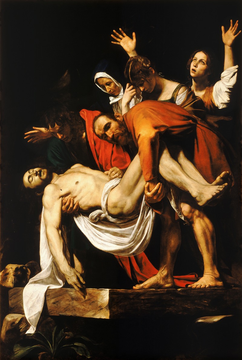 Caravaggio - The Entombment of Christ 