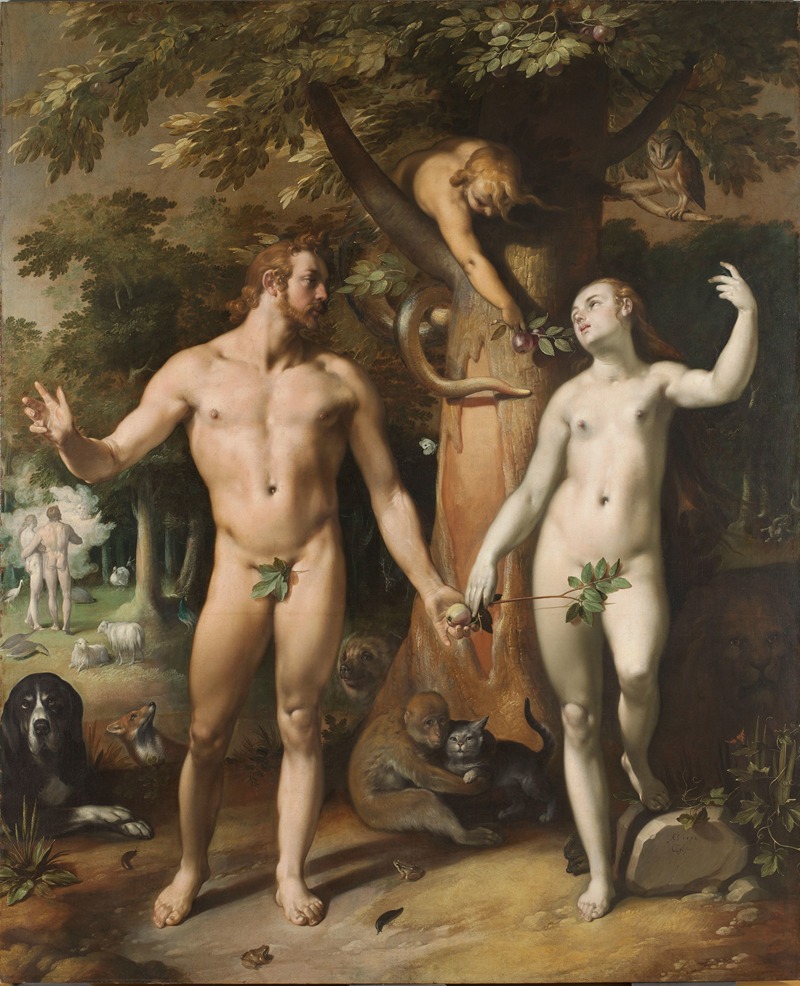 Cornelis Cornelisz Van Haarlem - The Fall of Man