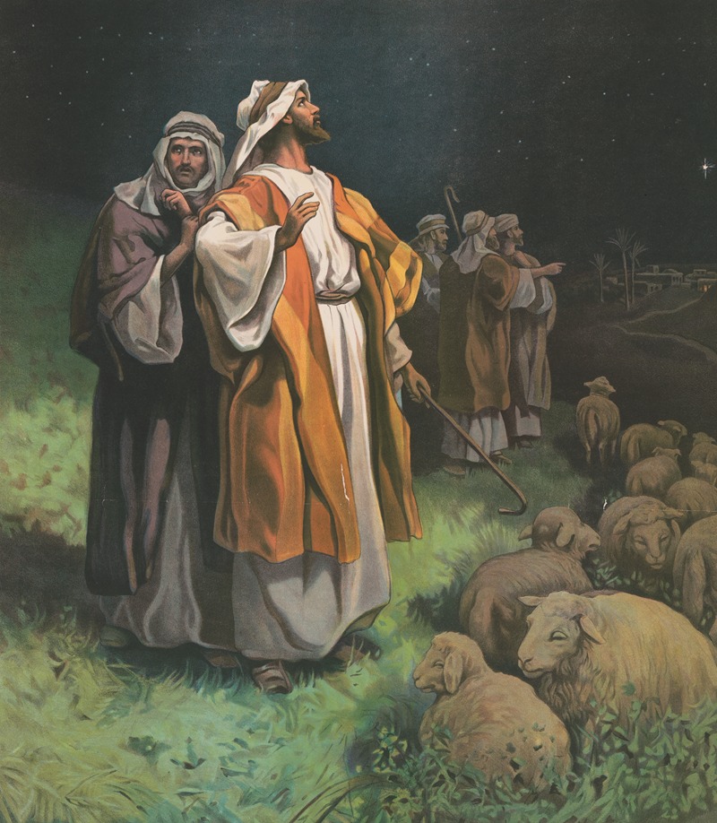 Providence Lith. Co - The shepherds find Jesus