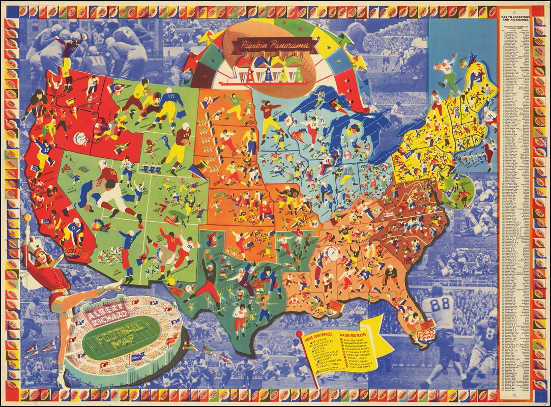 Albert Richard - Albert Richard Football Map