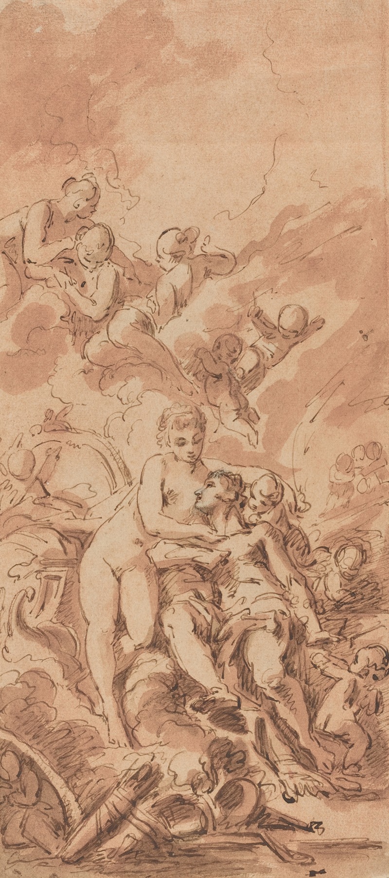 French School - Venus at the Forge of Vulcan