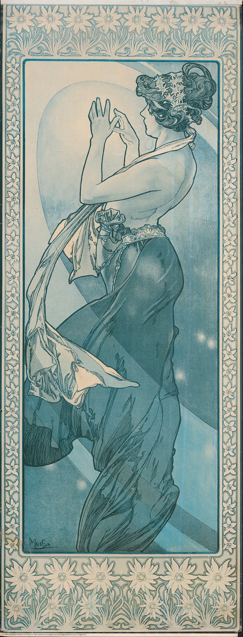 Alphonse Mucha - Vrouwenfiguur