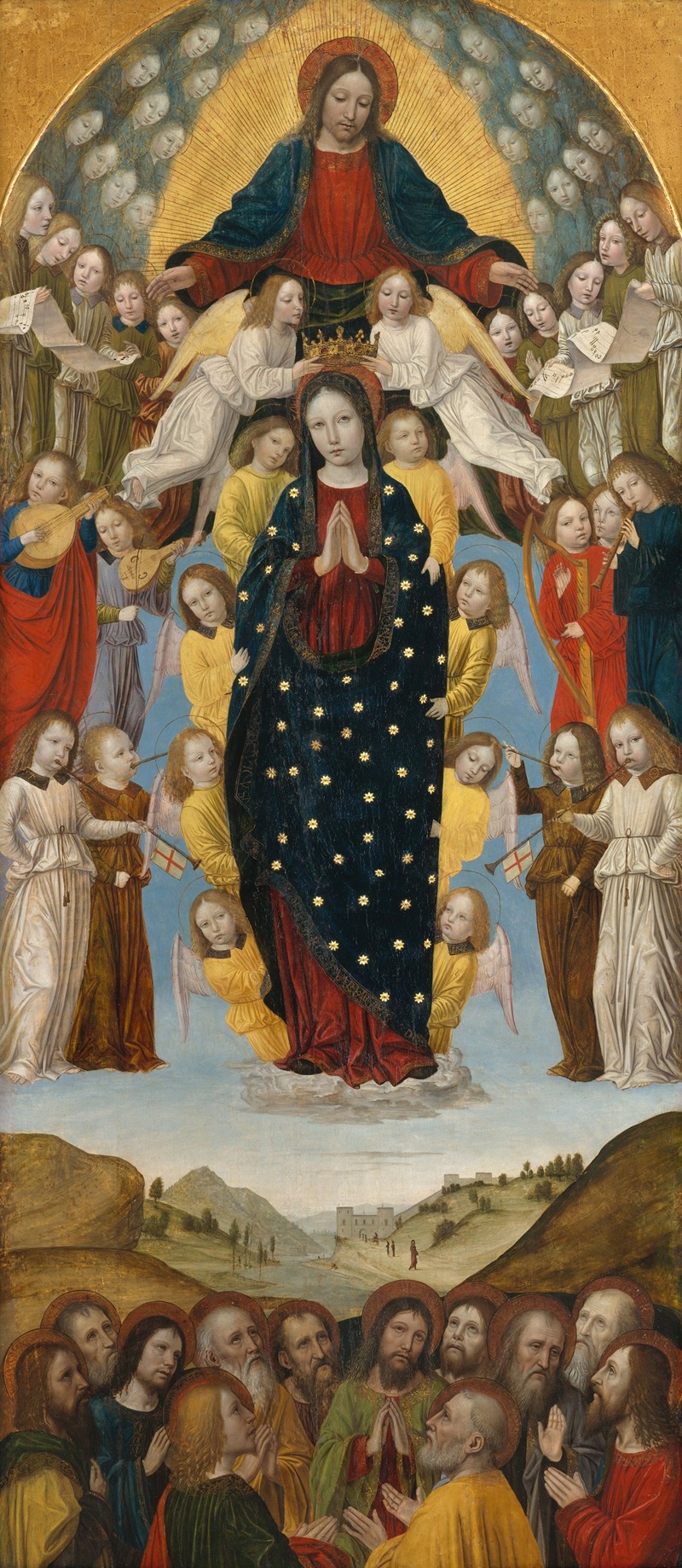 Ambrogio Bergognone - The Assumption of the Virgin