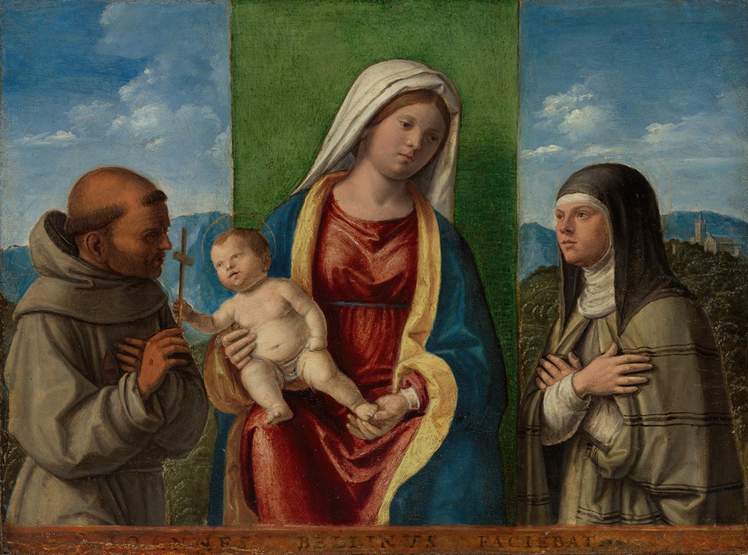Giovanni Battista Cima da Conegliano - Madonna and Child with Saints Francis and Clare