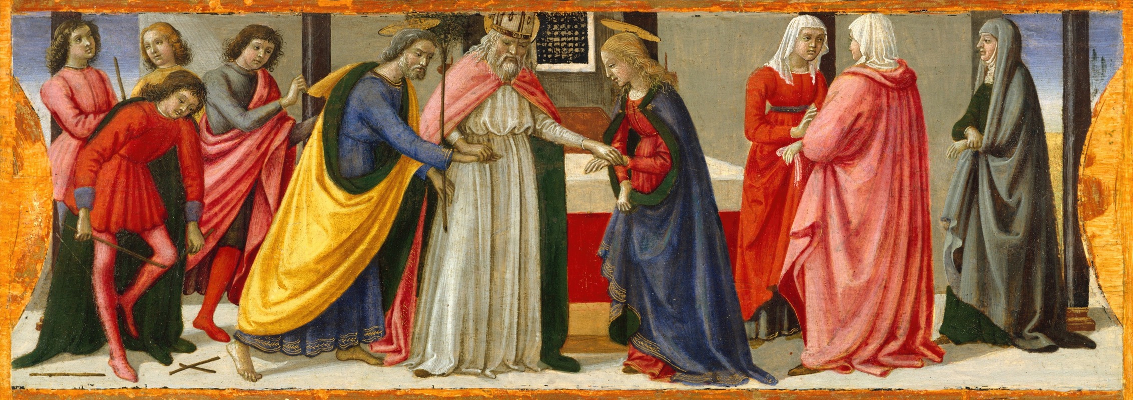 Davide Ghirlandaio - The Marriage of the Virgin