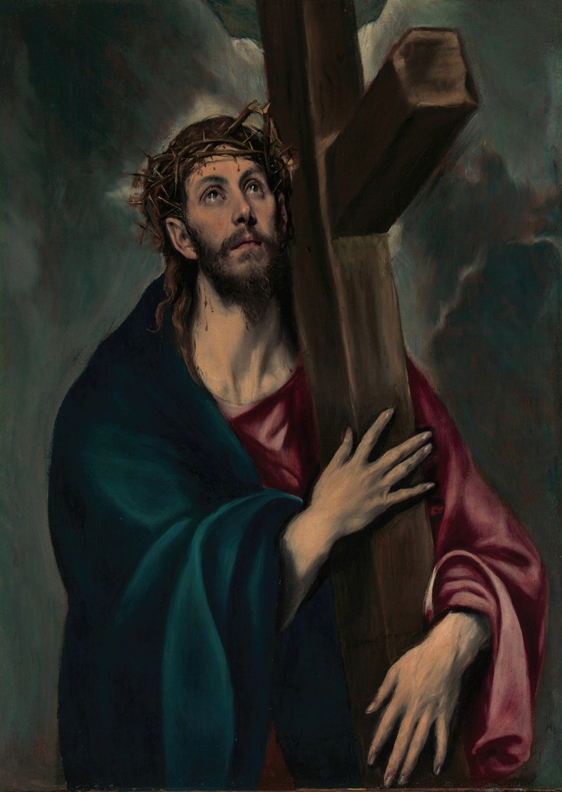 El Greco (Domenikos Theotokopoulos) - Christ Carrying the Cross