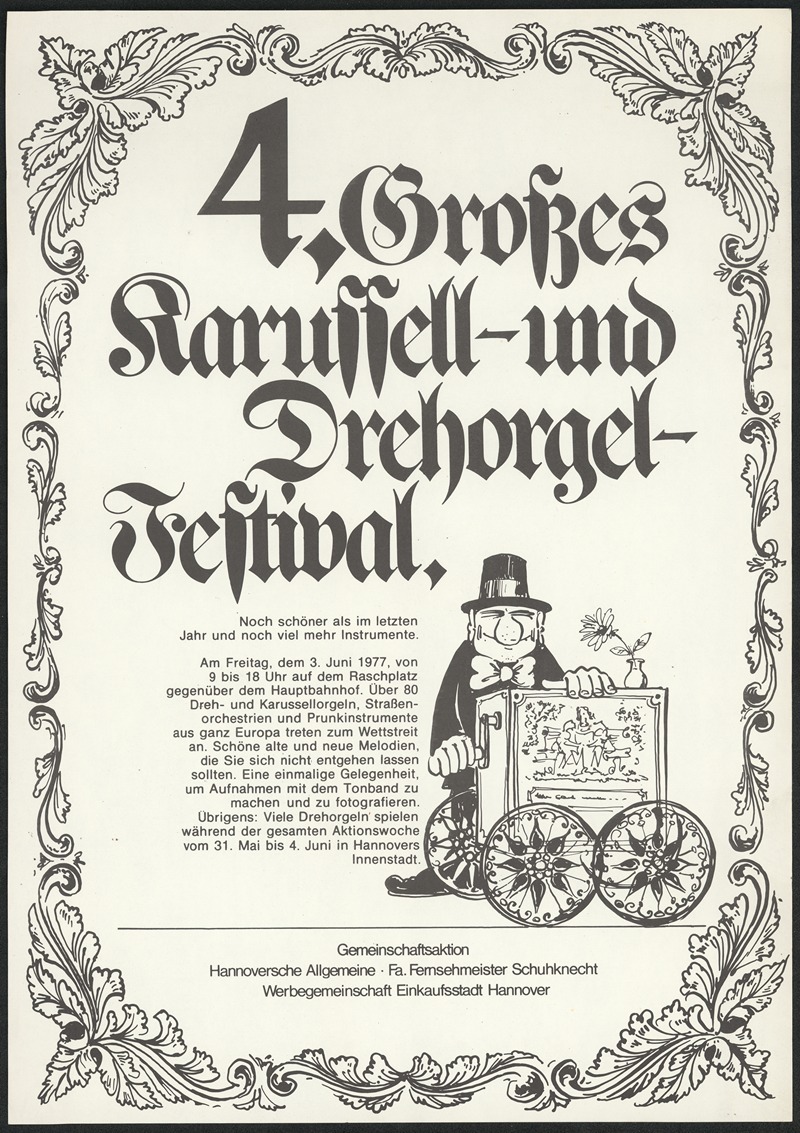 Anonymous - 4. Grosses Karussell- und Drehorgelfestival