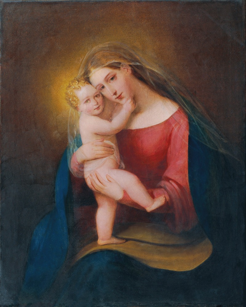 Franz Schrotzberg - Madonna mit Kind
