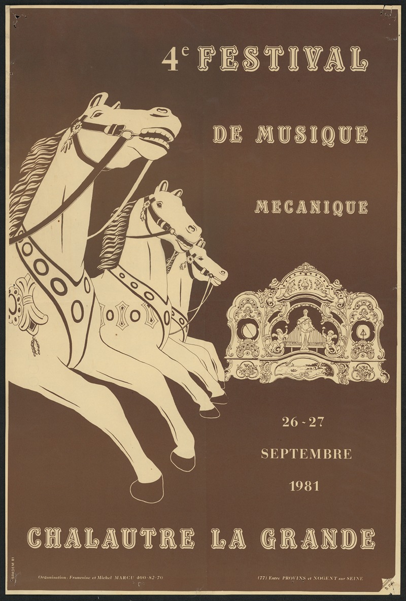 Anonymous - 4e festival de musique mecanique; Chalautre la Granda