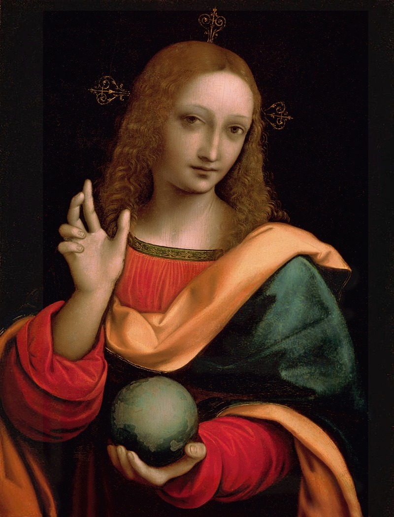 Giampietrino (Giovanni Pietro Rizzoli) - Salvator Mundi