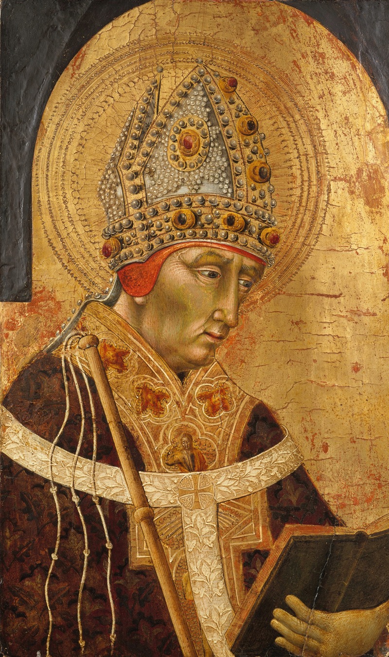 Giovanni di Paolo - Saint Ambrose