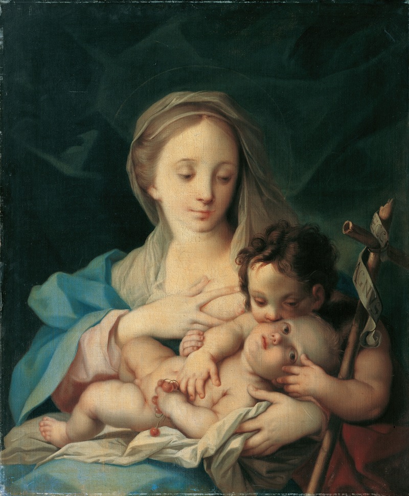 Ignazio Stern - Maria mit dem Kind und dem Johannesknaben