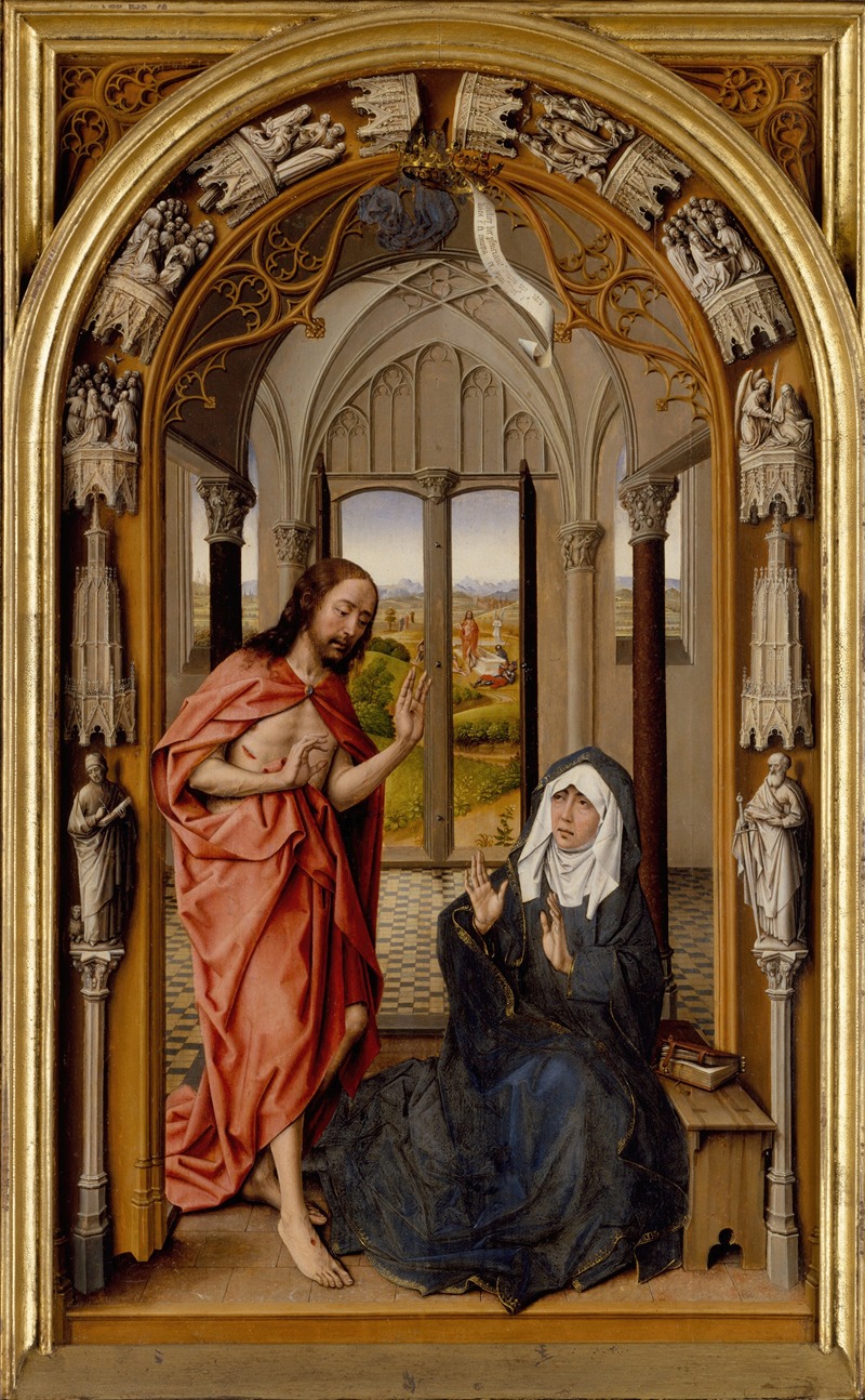 Juan de Flandes - Christ Appearing to His Mother