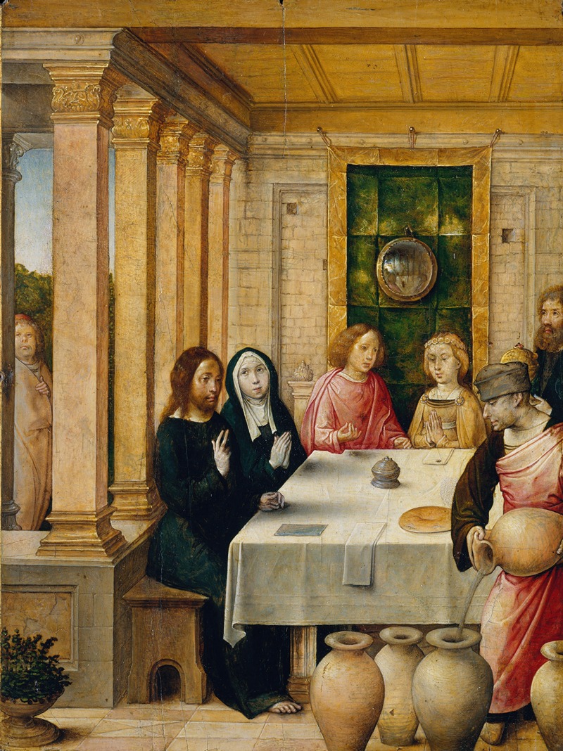 Juan de Flandes - The Marriage Feast at Cana