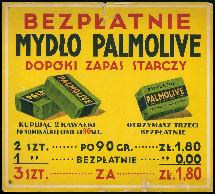 Anonymous - Bezpłatnie mydło Palmolive dopóki zapas starczy