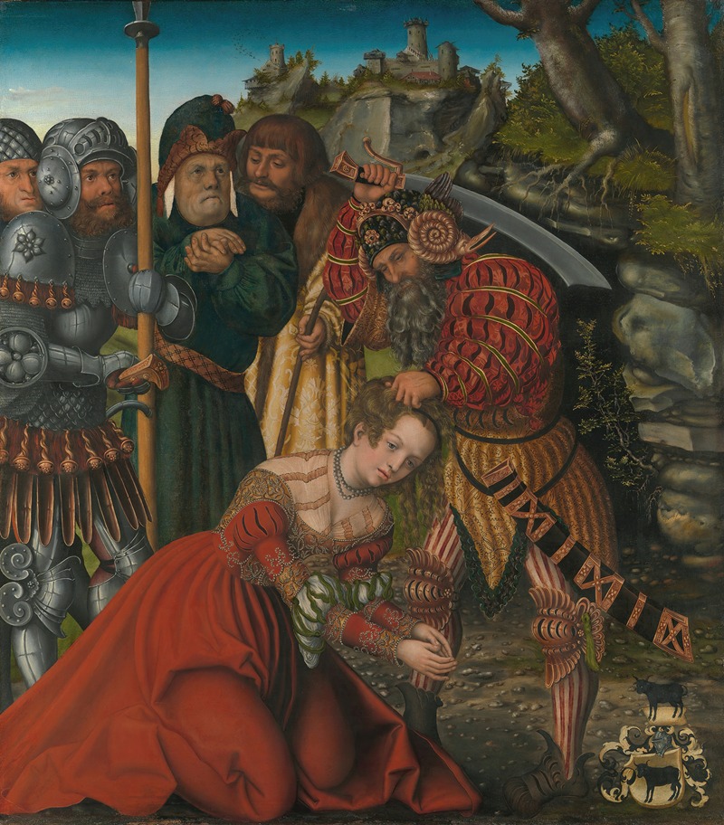 Lucas Cranach the Elder - The Martyrdom of Saint Barbara