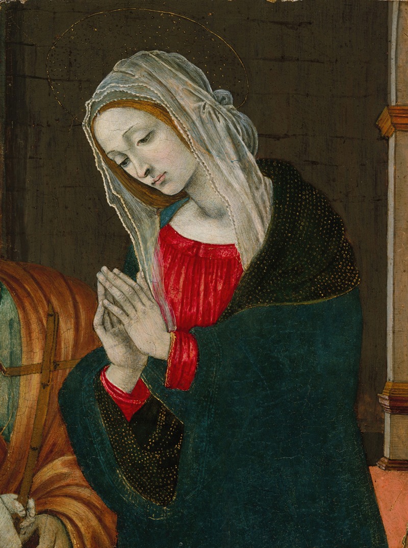 Follower of Filippo Lippi - The Virgin of the Nativity