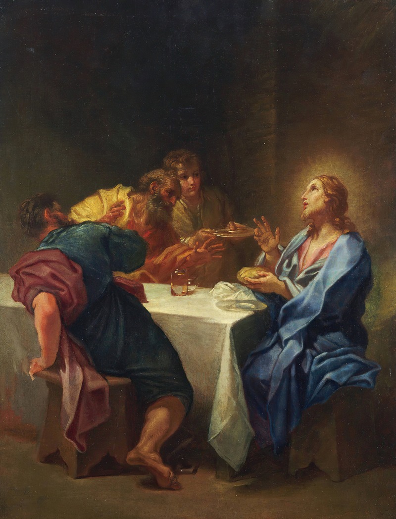 Benedetto Luti - Supper at Emmaus