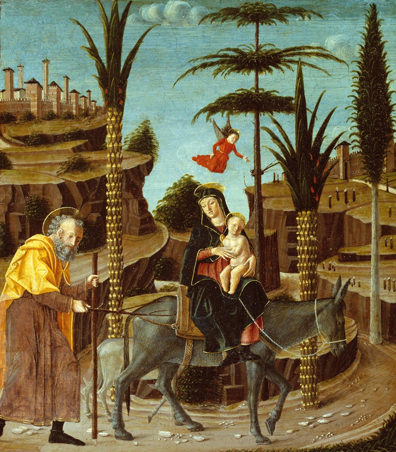 Bernardino Butinone - The Flight into Egypt