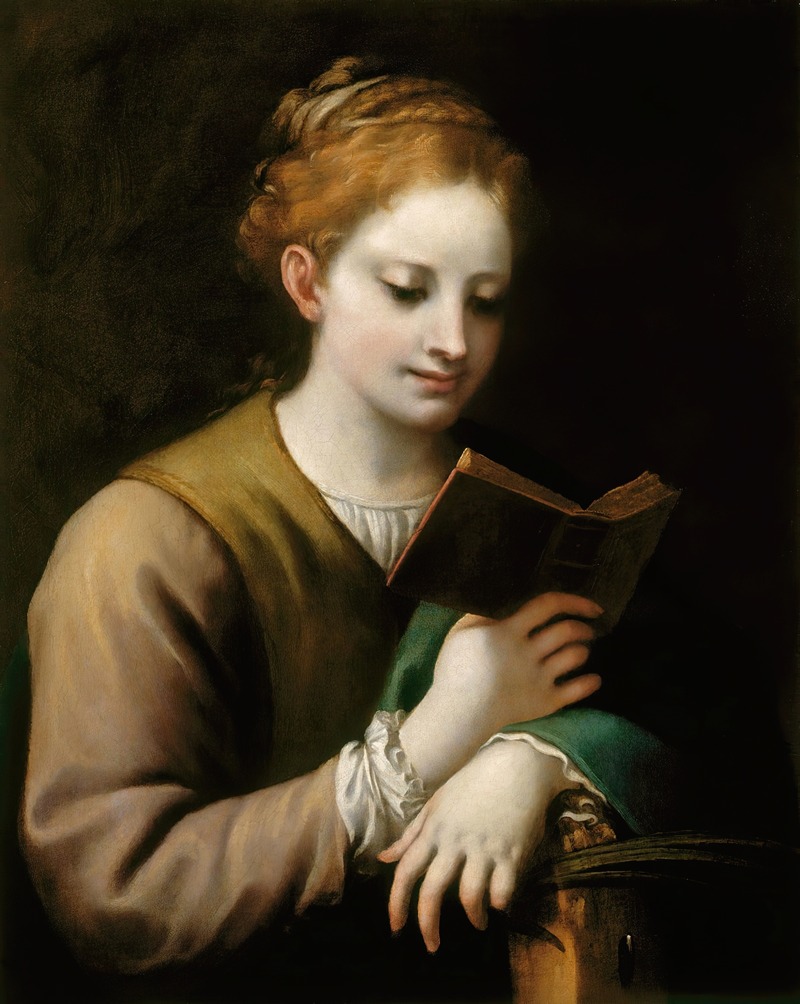 Correggio - Saint Catherine Reading