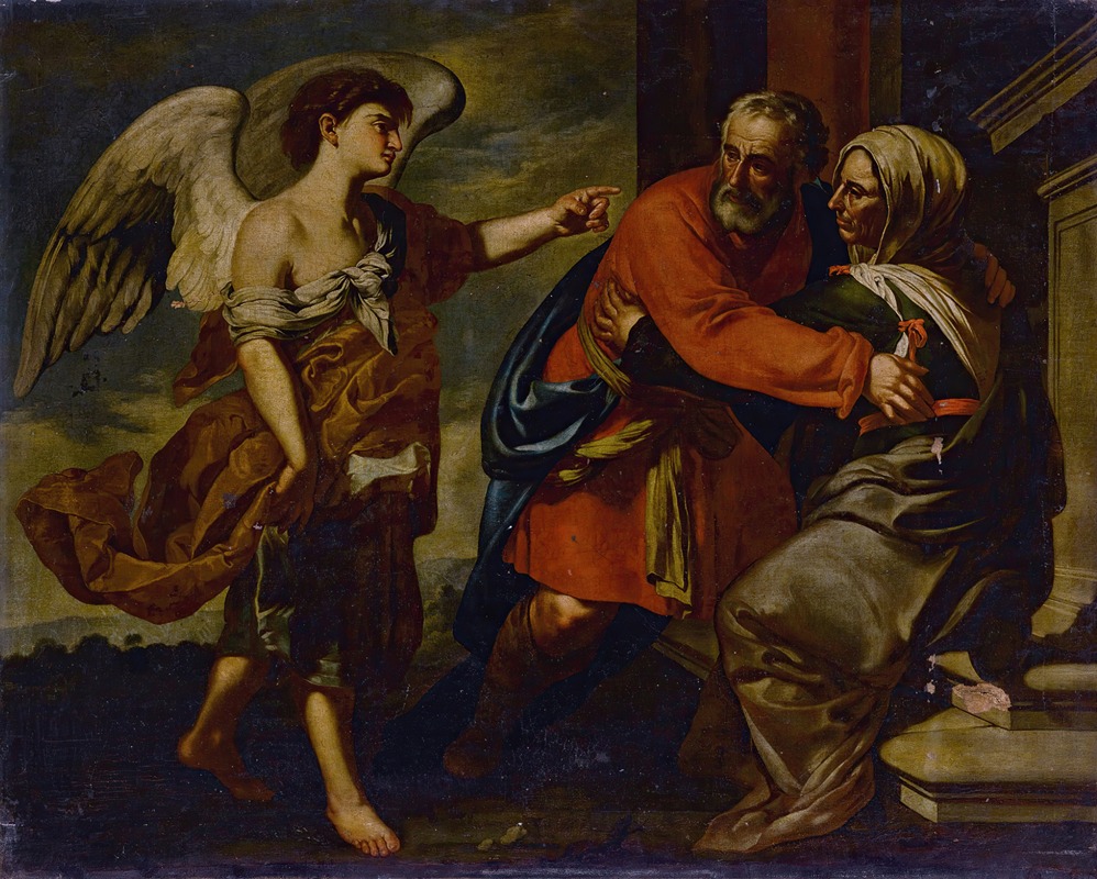 Francesco Guarino - The Meeting of Zechariah and Elizabeth