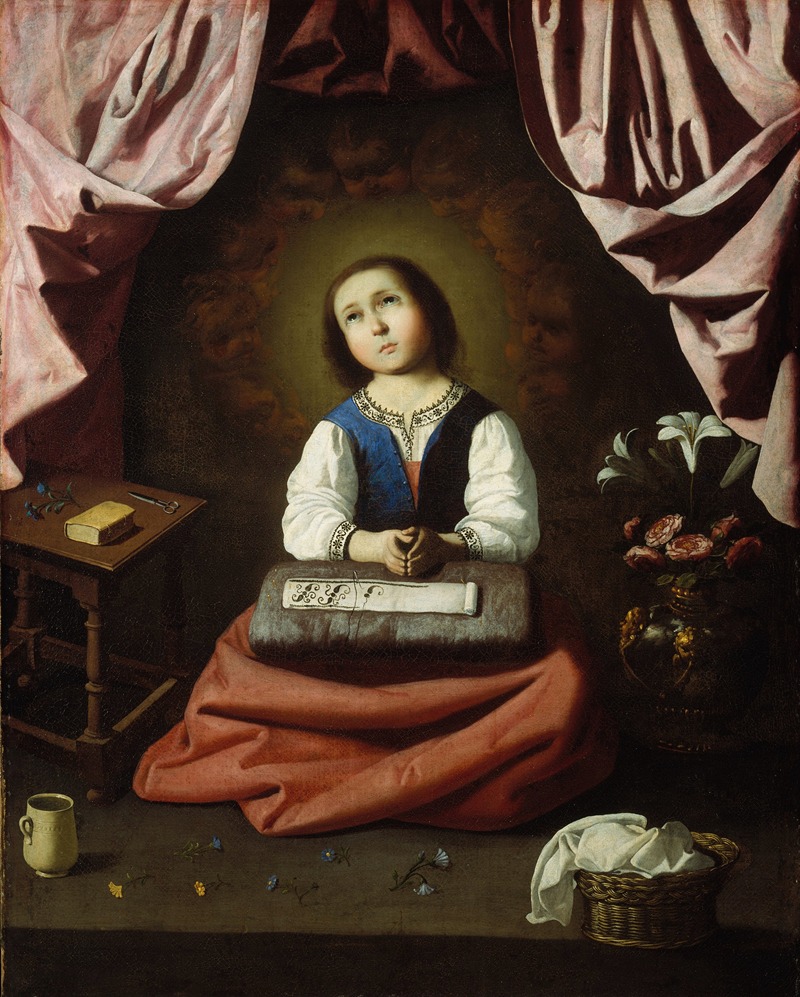 Francisco de Zurbarán - The Young Virgin