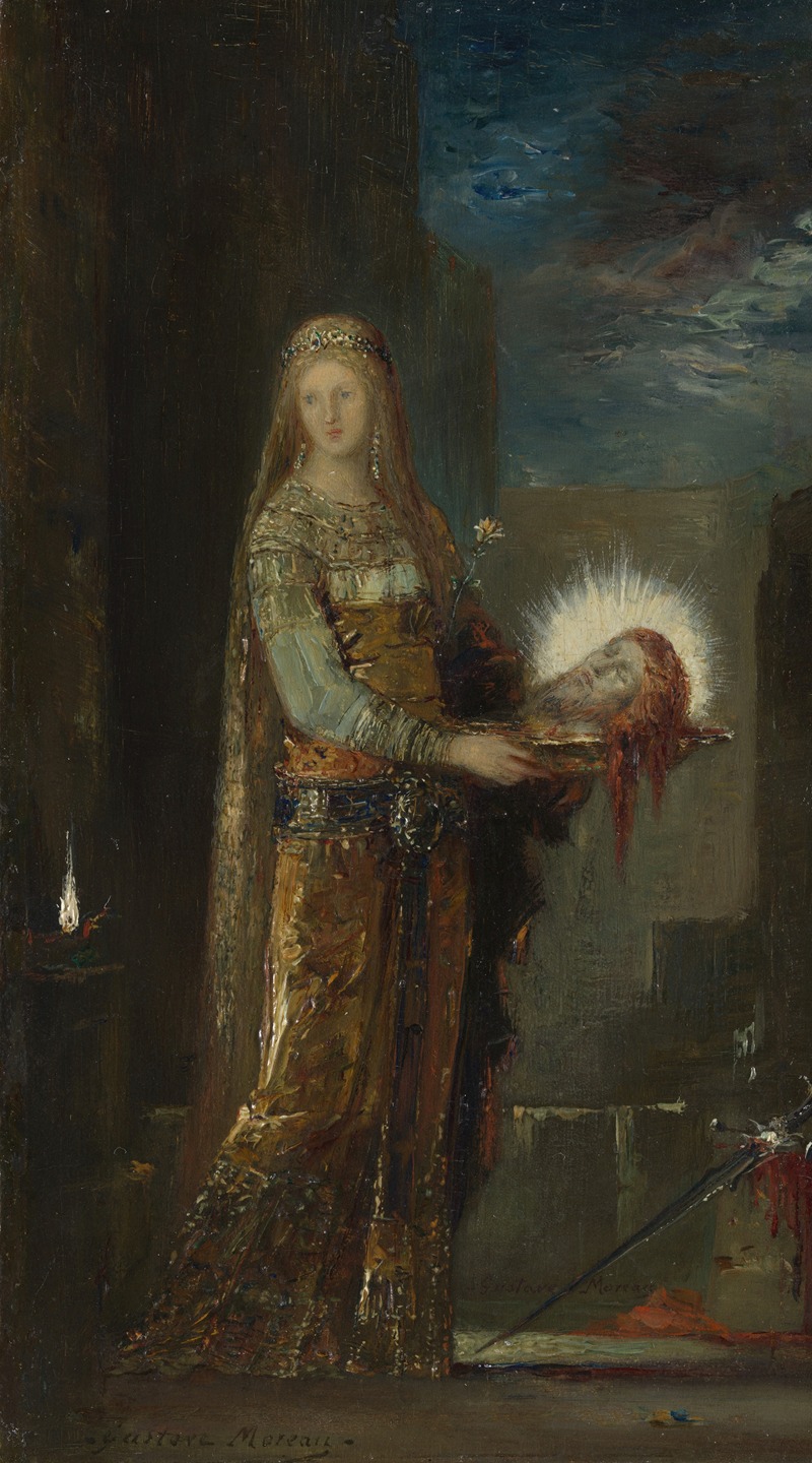 Gustave Moreau - Salome with the Head of John the Baptist